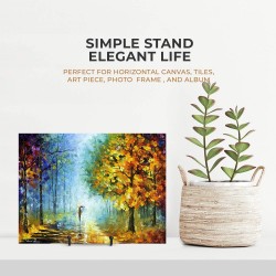 Plate Stands for Display - Metal Frame holder stand Picture, Decorative Plate, Book, Photo Easel