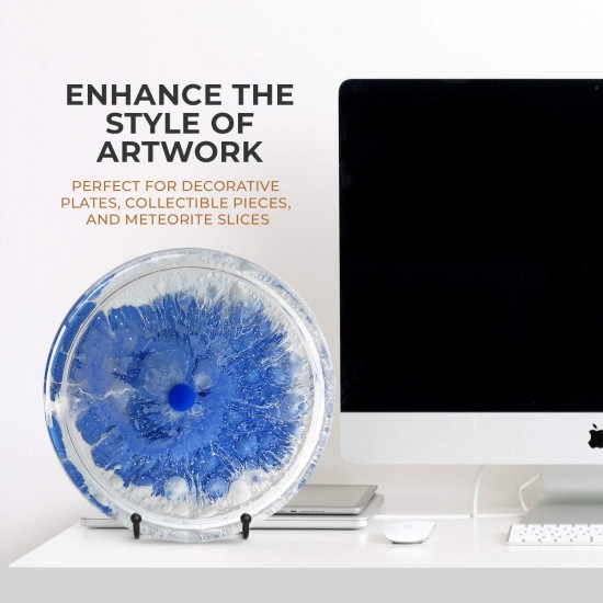 Plate Stands for Display - Metal Frame holder stand Picture, Decorative Plate, Book, Photo Easel