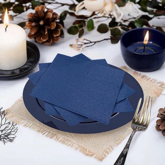 100-Count 2-Ply Cocktail Napkins - Napkins Disposable Premium Quality - for Party,Bar,Weddings,Birthday,Father's Day